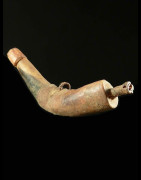 Corne a poudre - Karamojong - Ouganda - Objets de chasse