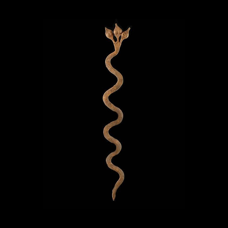 Fer d’autel - serpent fetiche Bitis - Gan - Burkina Faso - Fers