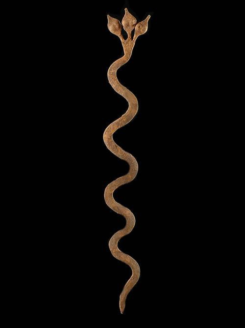 Fer d’autel - serpent fetiche Bitis - Gan - Burkina Faso - Fers