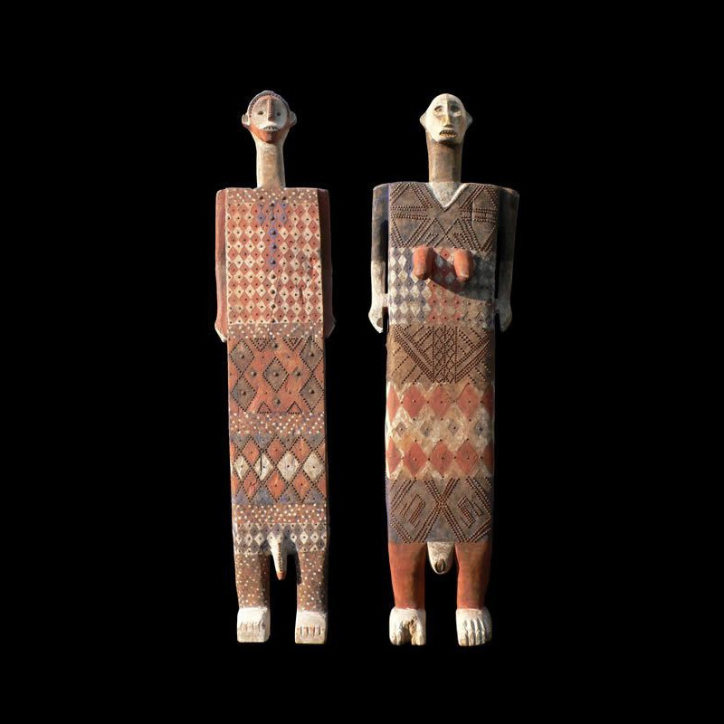 Statues Funeraires - Ngata / Bakuma - RDC Zaire - Katanga