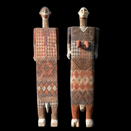 Statues Funeraires - Ngata / Bakuma - RDC Zaire - Katanga