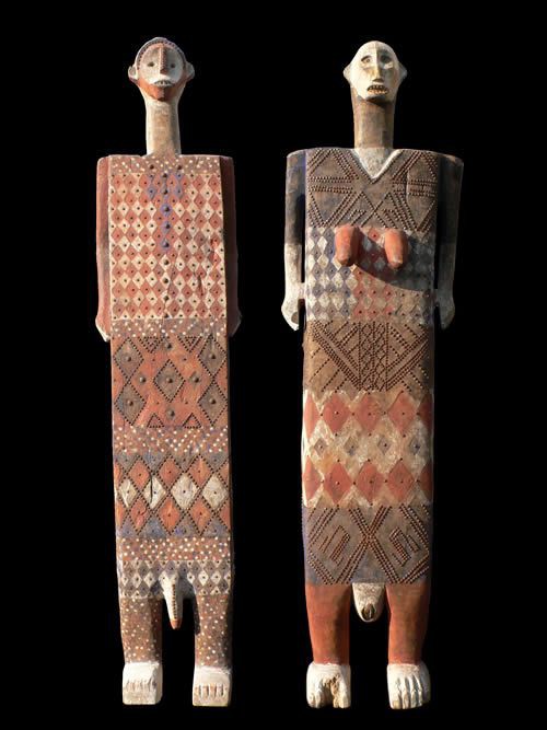 Statues Funeraires - Ngata / Bakuma - RDC Zaire - Katanga
