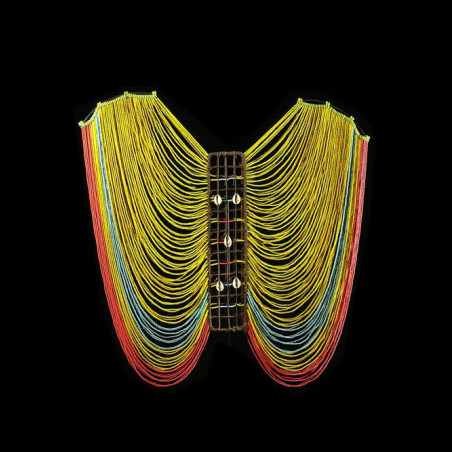 Corset de jeune fille en perles - Dinka - Soudan - Parures
