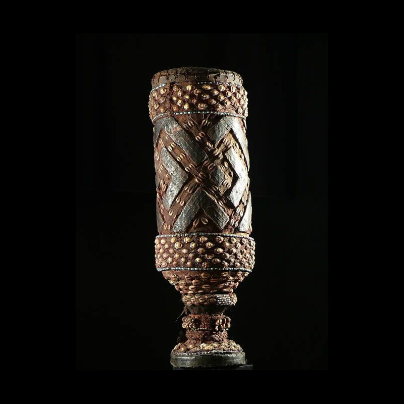 Tambour une peau - Ethnie Kuba Shoowa - RDC Zaire - Percussions
