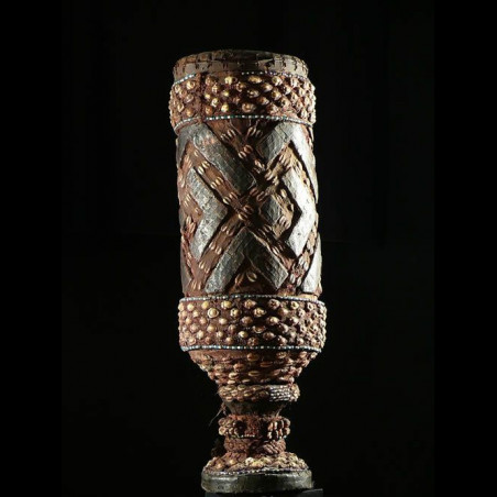 Tambour une peau - Ethnie Kuba Shoowa - RDC Zaire - Percussions