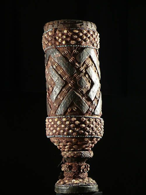 Tambour une peau - Ethnie Kuba Shoowa - RDC Zaire - Percussions