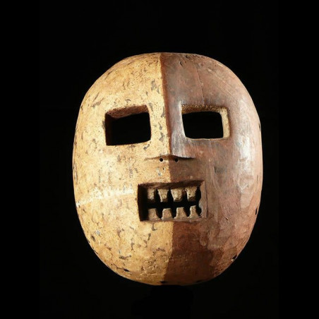 Masque polychrome - Komo - RDC Zaire - Masques africains