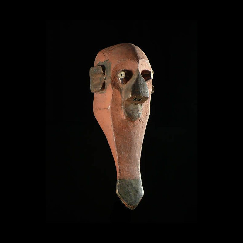 Masque Funeraire Inhuba Kabongo - Kuba / Kete - RDC Zaire