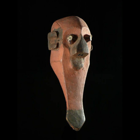 Masque Funeraire Inhuba Kabongo - Kuba / Kete - RDC Zaire