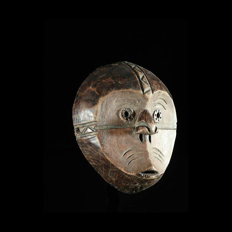 Masque Initiation Lilwa - Mbole - RDC Zaire - Masques africains