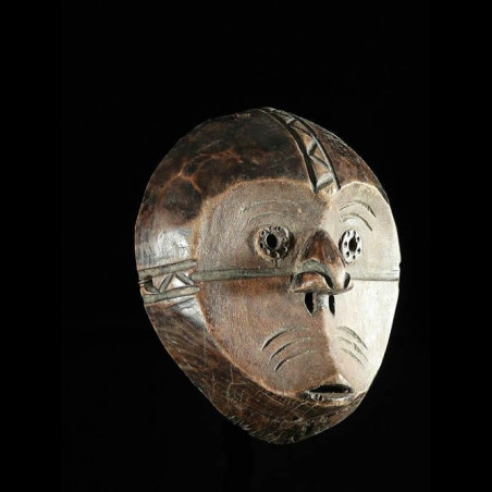 Masque Initiation Lilwa - Mbole - RDC Zaire - Masques africains