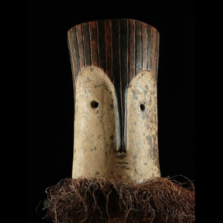Masque Initiation Lilwa - Mbole - RDC Zaire - Masques africains