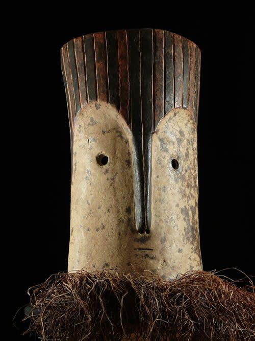 Masque Initiation Lilwa - Mbole - RDC Zaire - Masques africains