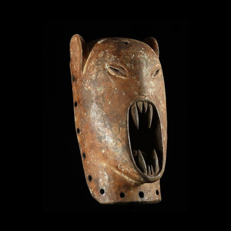 Masque leopard - Songye / Luba - RDC Zaire - Masques africains
