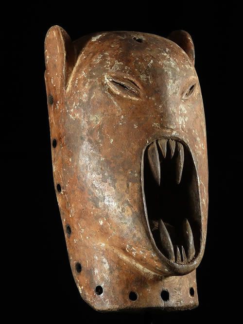 Masque leopard - Songye / Luba - RDC Zaire - Masques africains