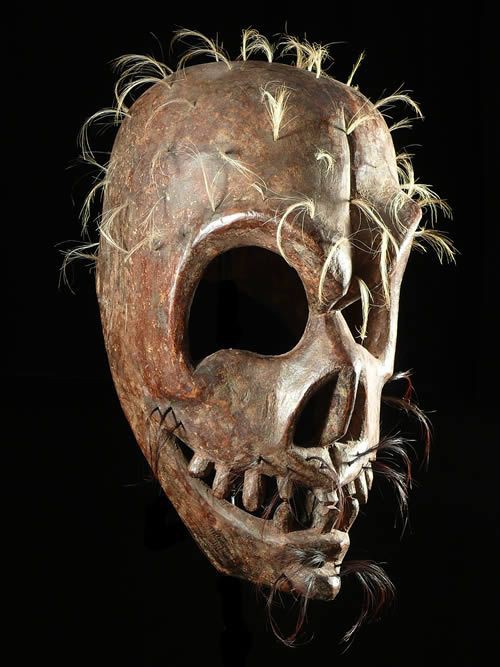 Masque rituel - Himachal - Tibet - Himalaya - Arts primitifs