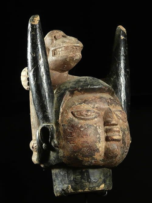 Masque Gelede - Yoruba - Nigeria - Culte Gelede