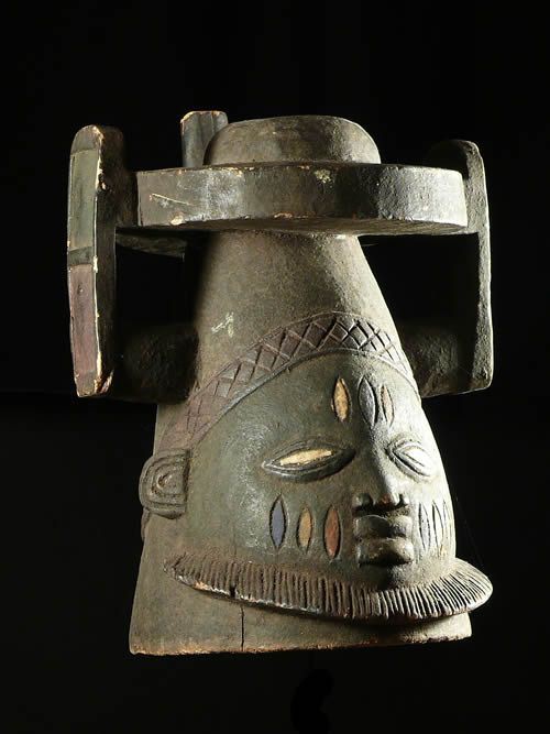 Masque Gelede - Yoruba - Nigeria - Culte Gelede