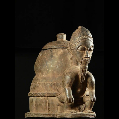 Boite oracle a souris - Baoule - Côte d'Ivoire - Oracles Africains