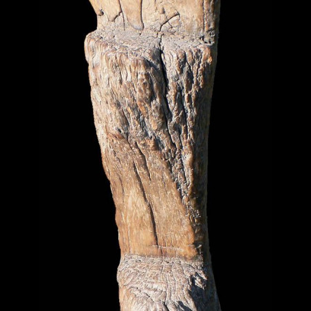 Echelle de grenier a cereales - Dogon / Lobi - Mali - Afrique