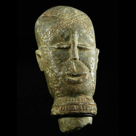 Tete en pierre - Bura - Niger / Burkina