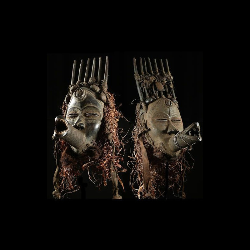 Masques anciens Chasseur Sipilou - Dan / Yacouba - Liberia