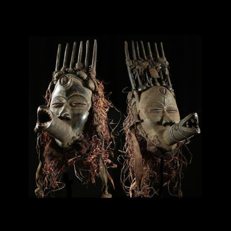 Masques anciens Chasseur Sipilou - Dan / Yacouba - Liberia