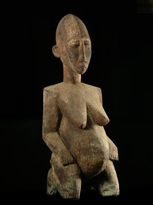 Statue feminite - Lobi - Burkina Faso