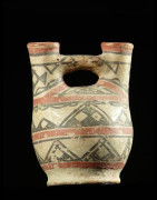 Petite poterie polychrome Ideqqi - Berberes - Afrique Nord