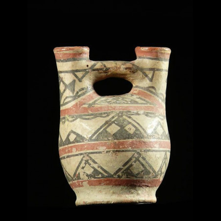 Petite poterie polychrome Ideqqi - Berberes - Afrique Nord