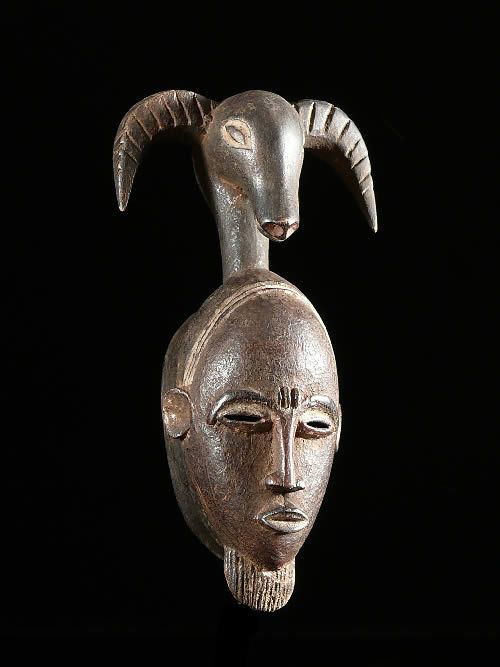 Masque passeport - Baoule - Côte d'Ivoire
