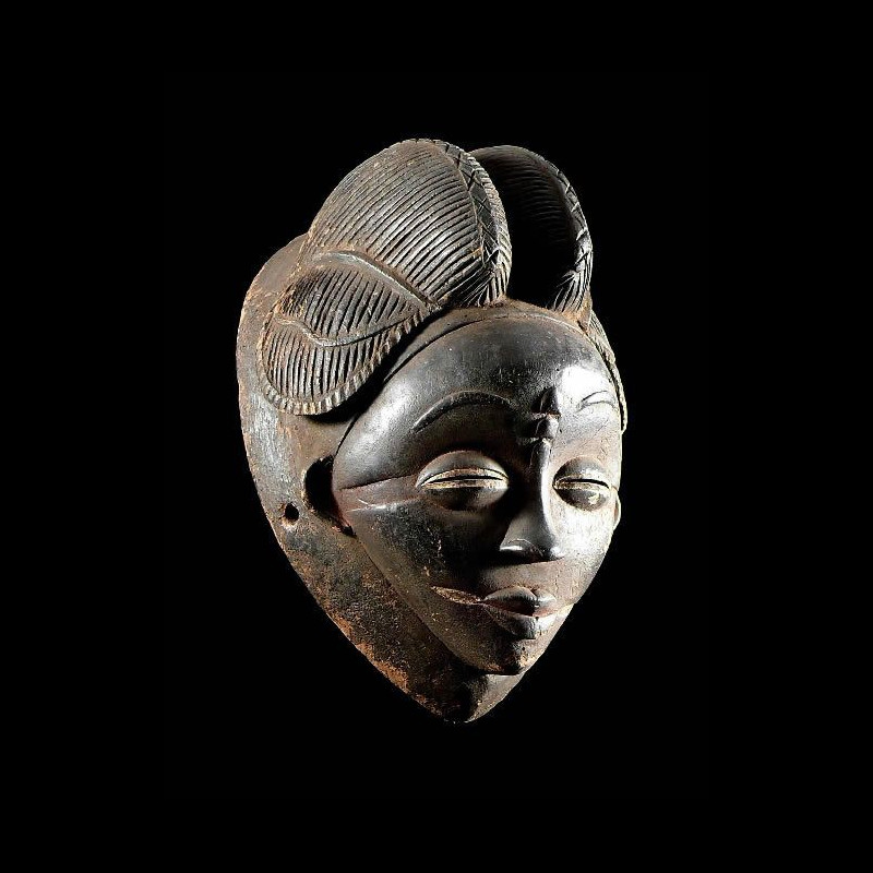 Masque noir de justice - Pounou / Tsangui - Gabon