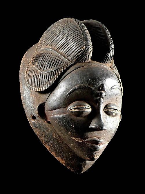 Masque noir de justice - Pounou / Tsangui - Gabon