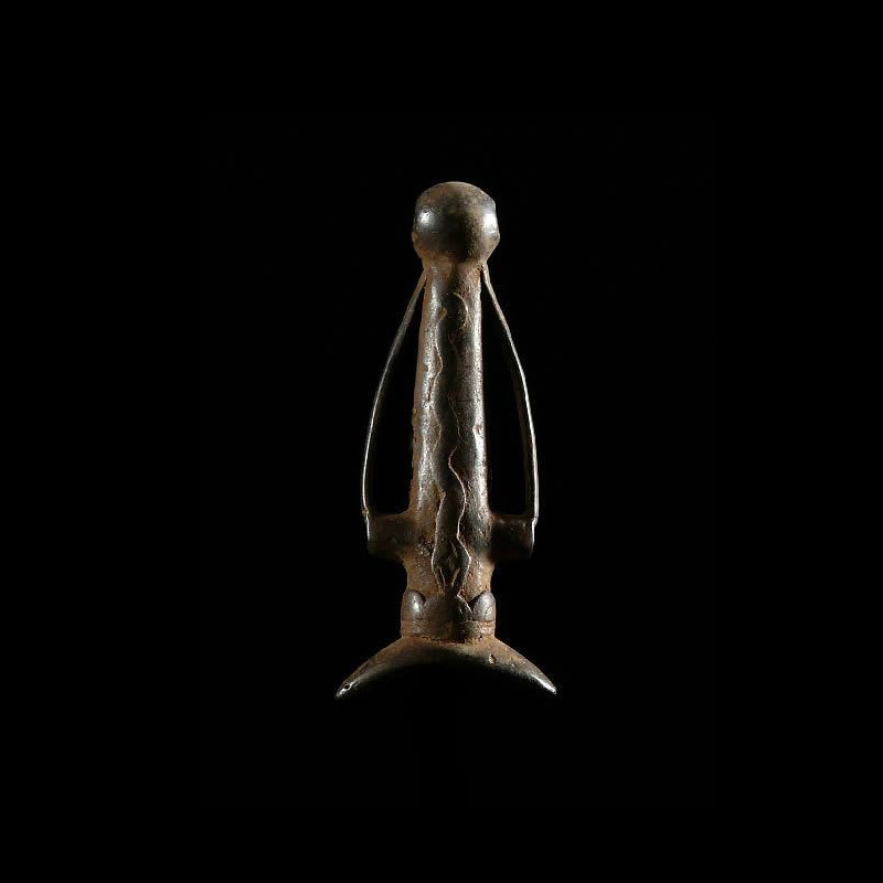 Sifflet en bronze - Lobi - Burkina Faso - Aerophones