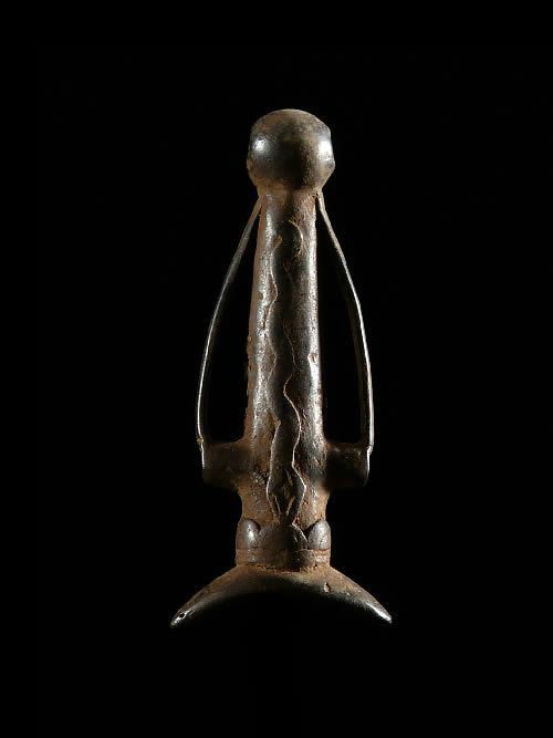 Sifflet en bronze - Lobi - Burkina Faso - Aerophones