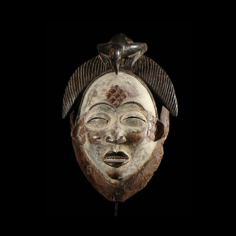 Masque Mukuyi - Punu / Pounou - Gabon - Masques Africains