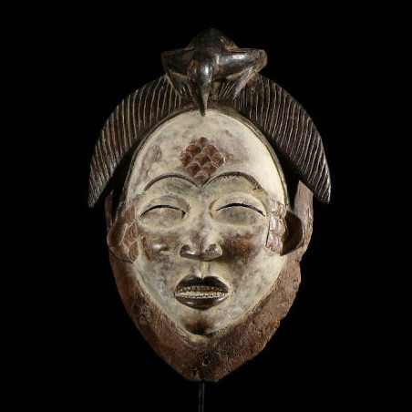 Masque Mukuyi - Punu / Pounou - Gabon - Masques Africains
