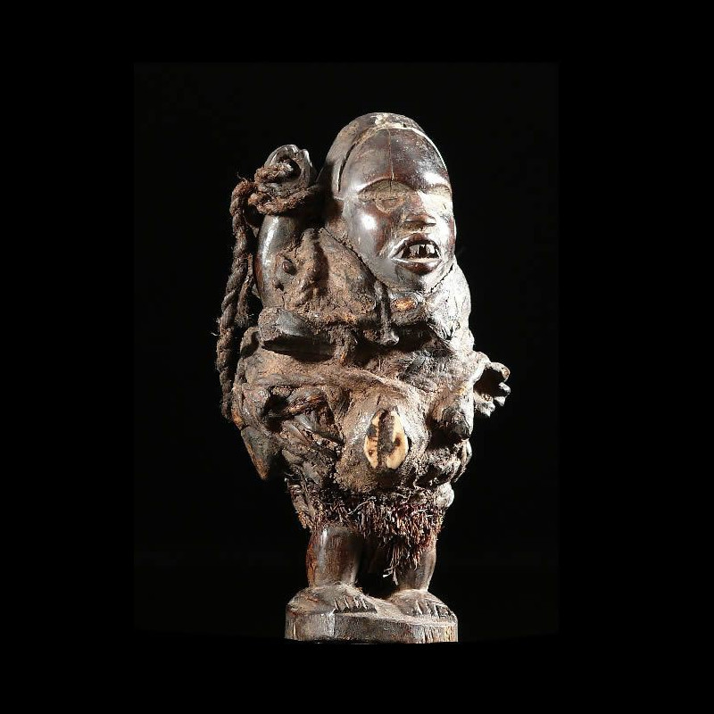 Fetiche Nkisi Nkonde - Kongo / Vili - RDC Zaire - Nkisi Nkonde