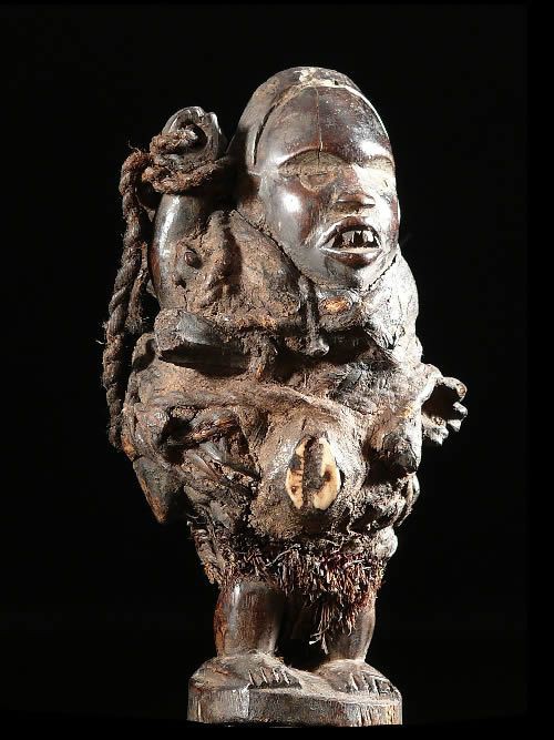 Fetiche Nkisi Nkonde - Kongo / Vili - RDC Zaire - Nkisi Nkonde