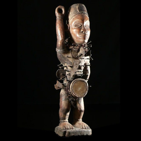 Fetiche Nkisi Nkonde - Kongo / Vili - RDC Zaire - Nkisi Nkonde