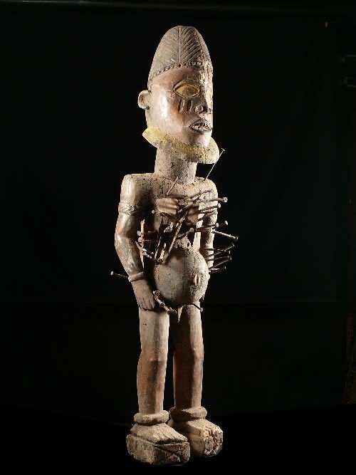 Fetiche Nkisi Nkonde - Kongo / Vili - RDC Zaire - Nkisi Nkonde