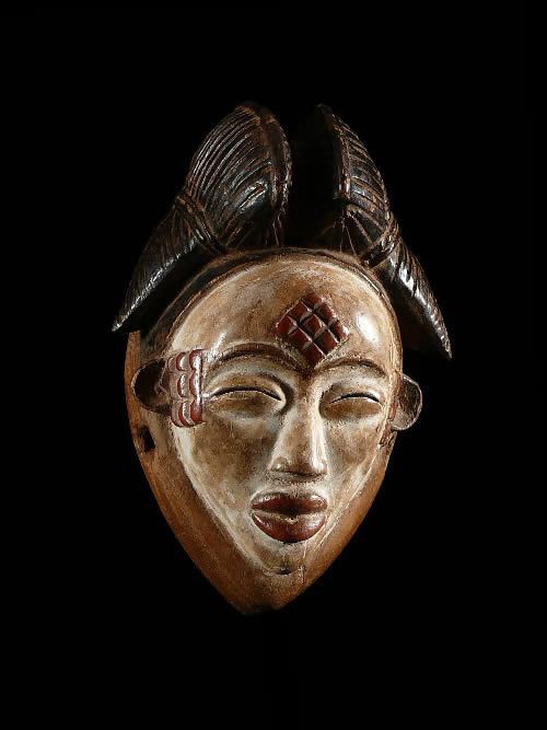 Masque passeport - Punu / Punou - Gabon