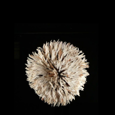 Coiffe Aka en plumes - Bamileke - Cameroun - Coiffes africaines