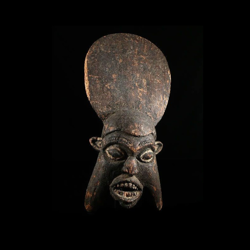 Masque casque Ngoin - Bamoun - Cameroun - Masques africains