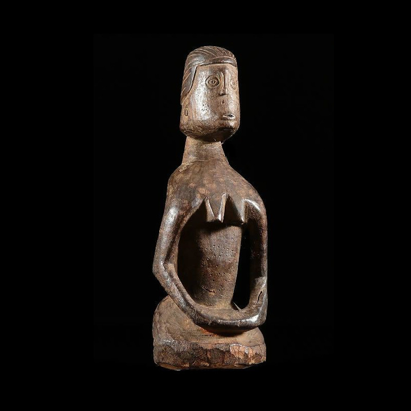 Statuette anthropomorphe - Holo - RDC Zaire / Angola