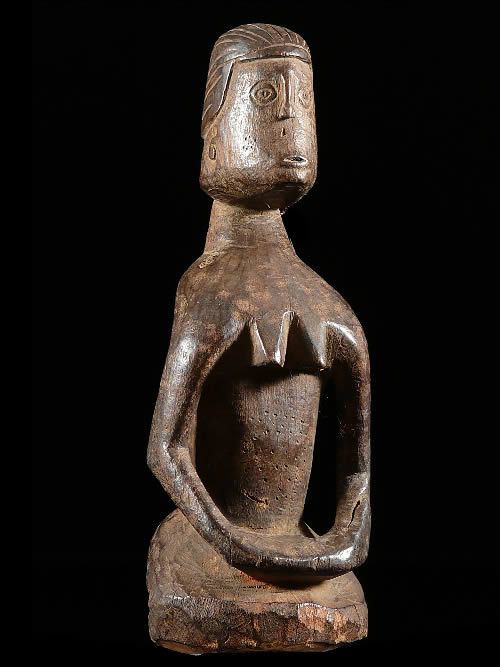 Statuette anthropomorphe - Holo - RDC Zaire / Angola