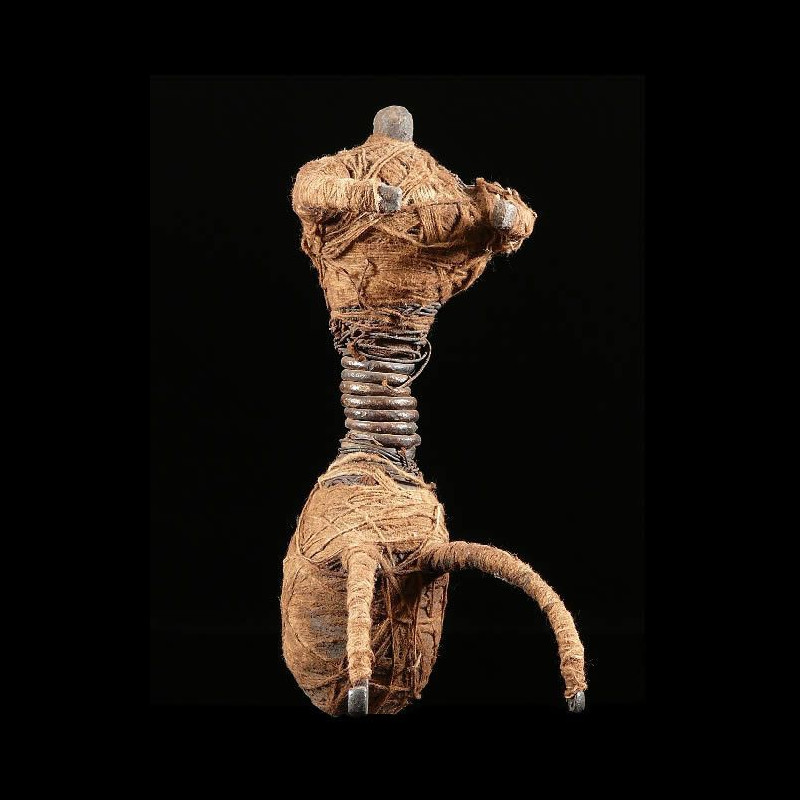 Fetiche protecteur arachnide - Fali - Cameroun