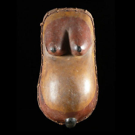 Masque ventre feminin Ndimu - Makonde - Tanzanie