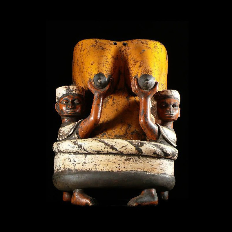 Masque ventre Gelede - Yoruba / Nago - Nigeria / Benin