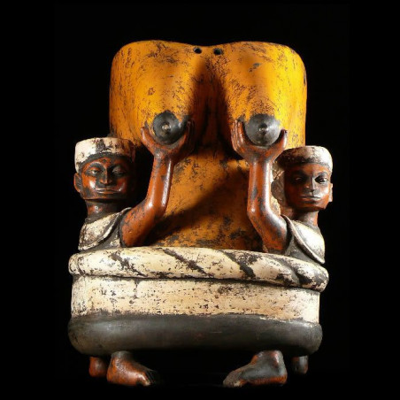 Masque ventre Gelede - Yoruba / Nago - Nigeria / Benin